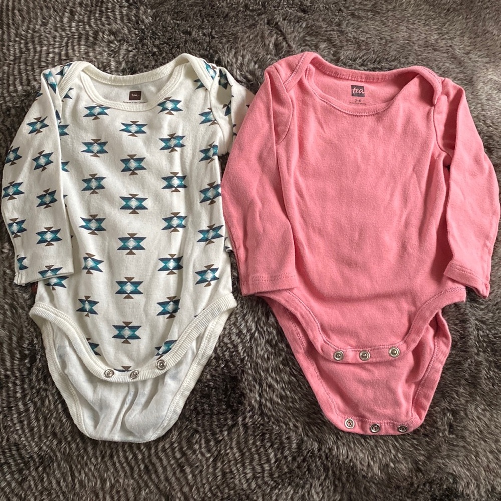 Tea Collection long sleeve onesies